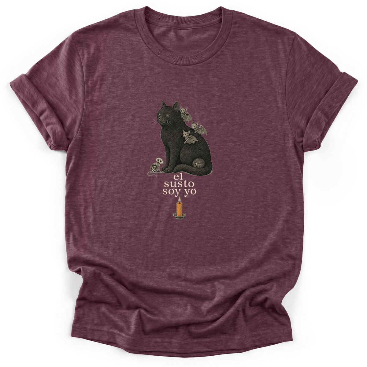 Cultura Estampada — Heather Maroon