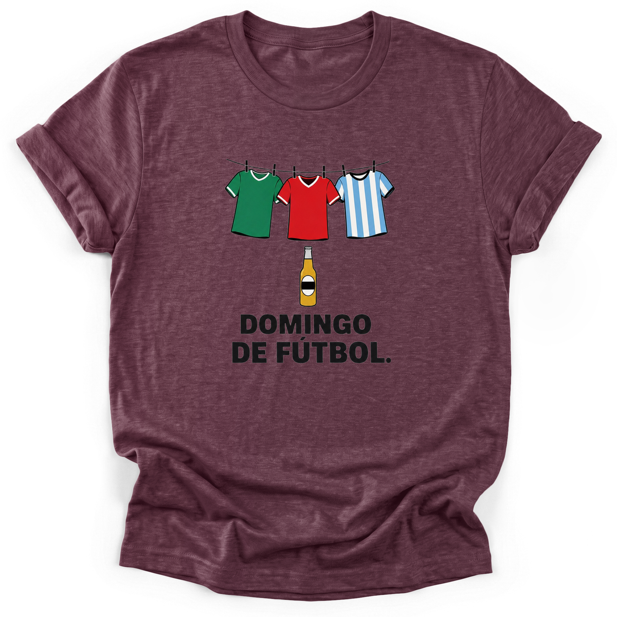 Cultura Estampada — Heather Maroon
