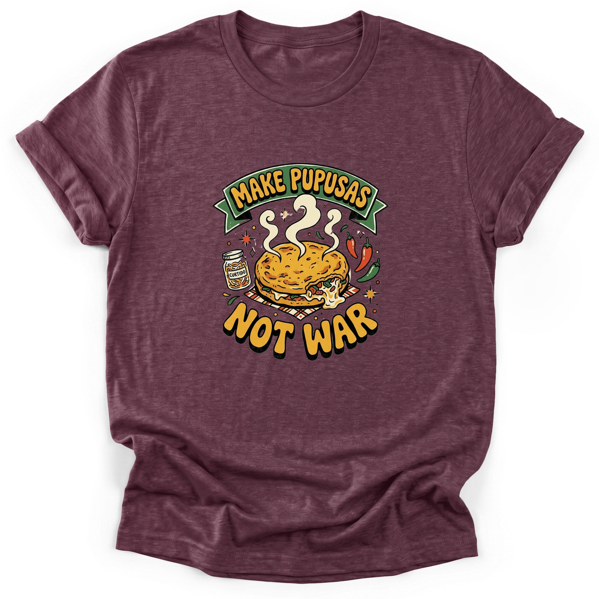 Cultura Estampada — Heather Maroon