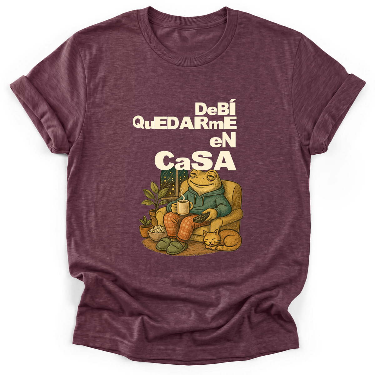 Cultura Estampada — Heather Maroon
