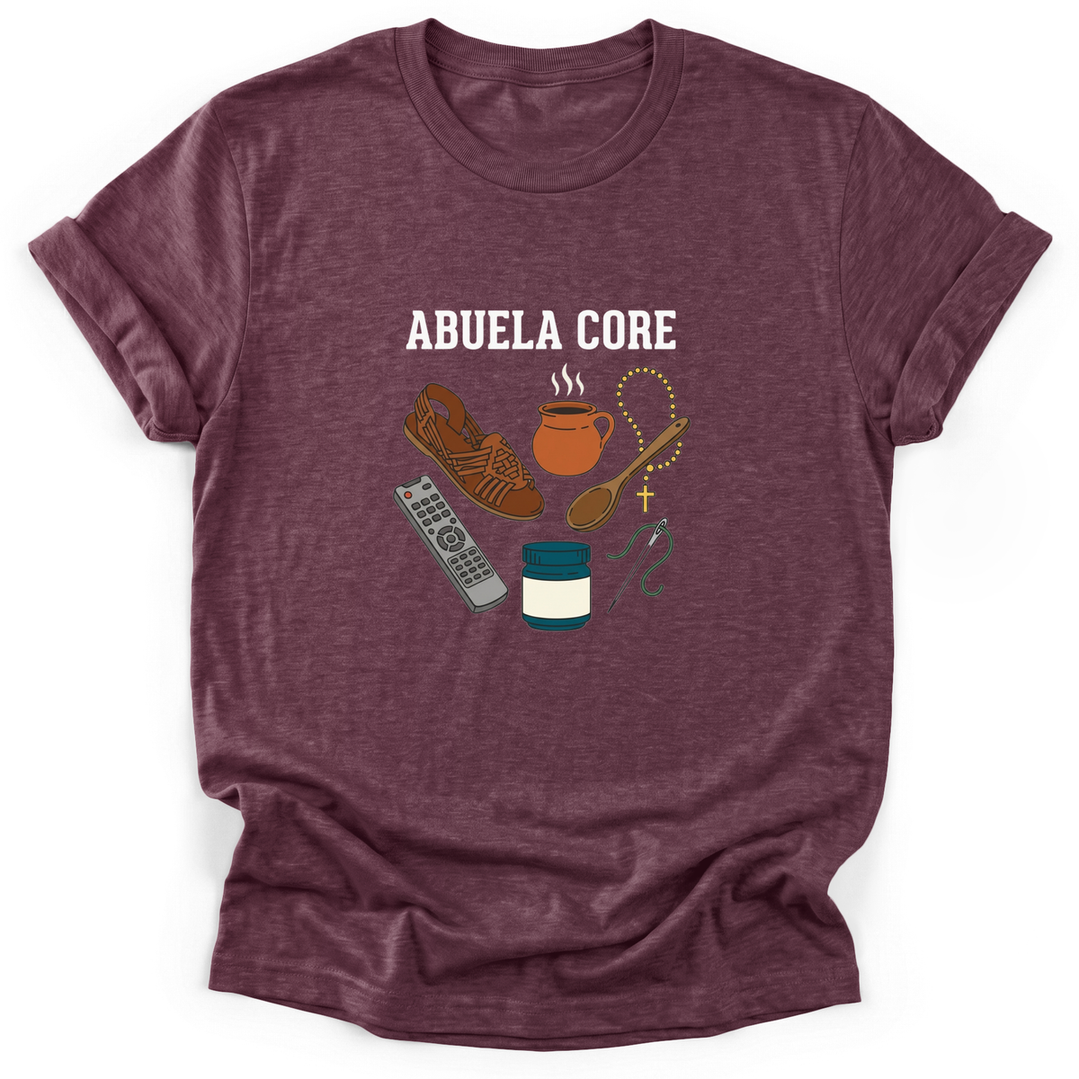 Cultura Estampada — Heather Maroon