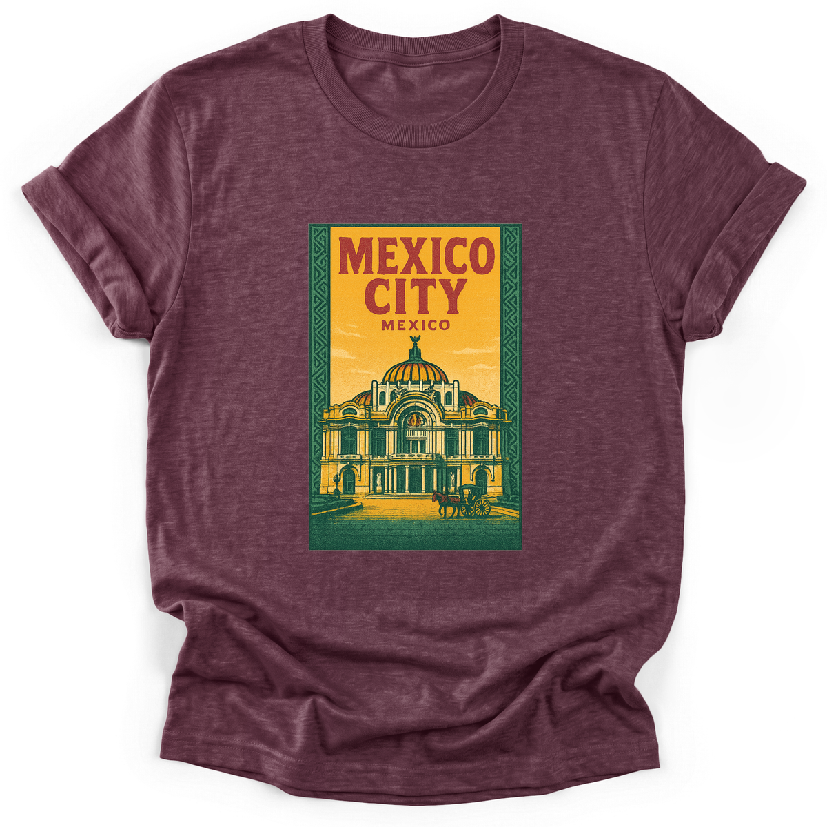 Cultura Estampada — Heather Maroon
