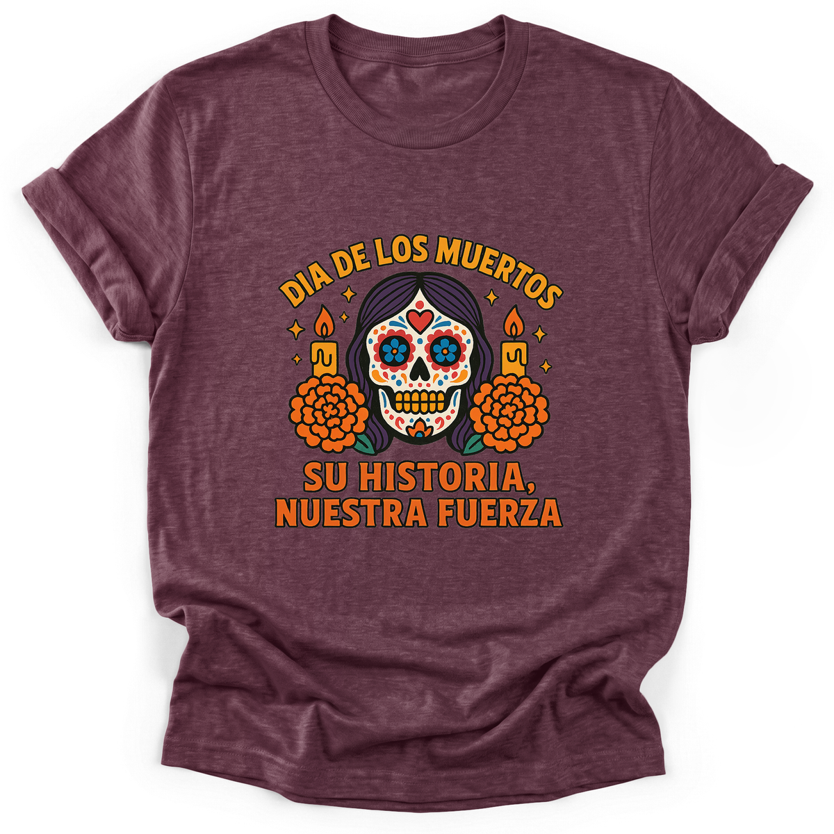 Cultura Estampada — Heather Maroon