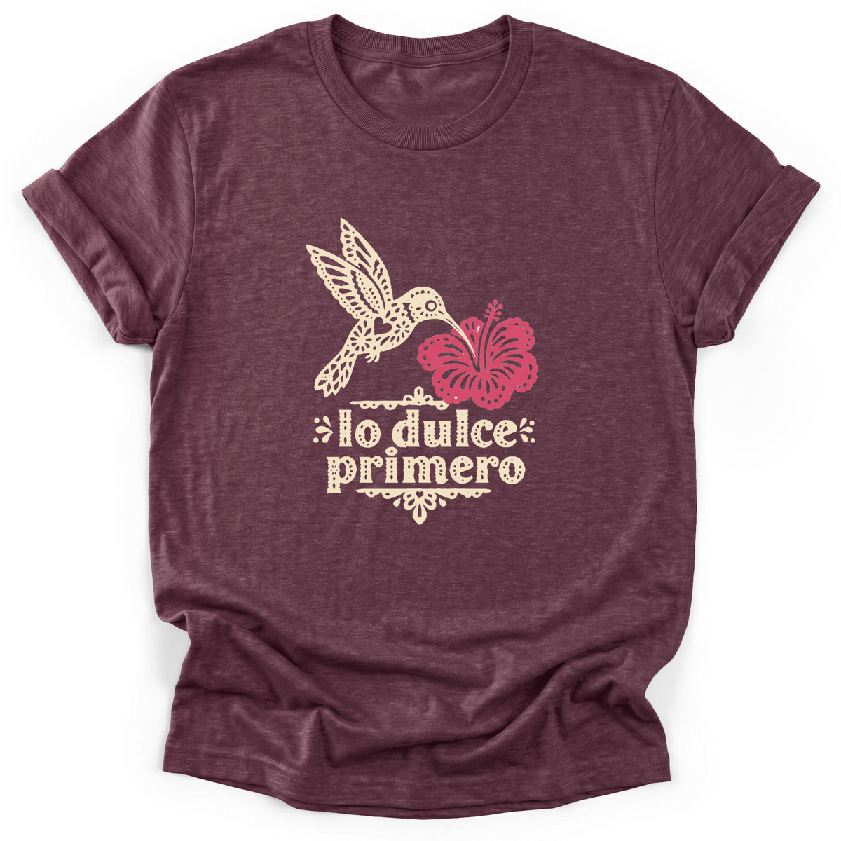 Cultura Estampada — Heather Maroon