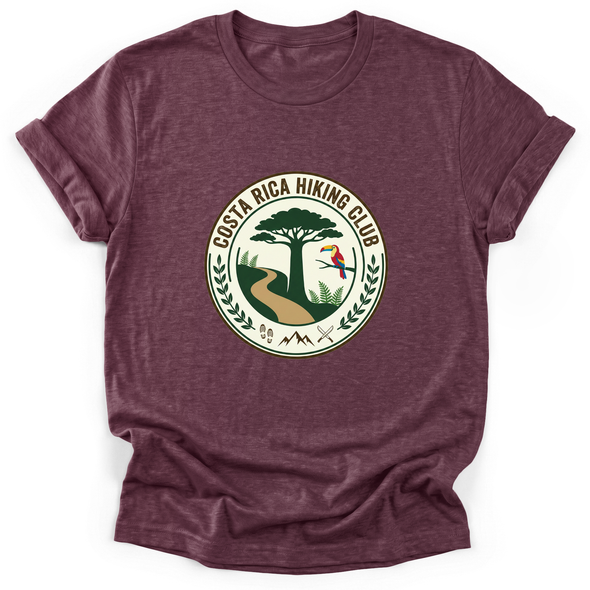 Cultura Estampada — Heather Maroon