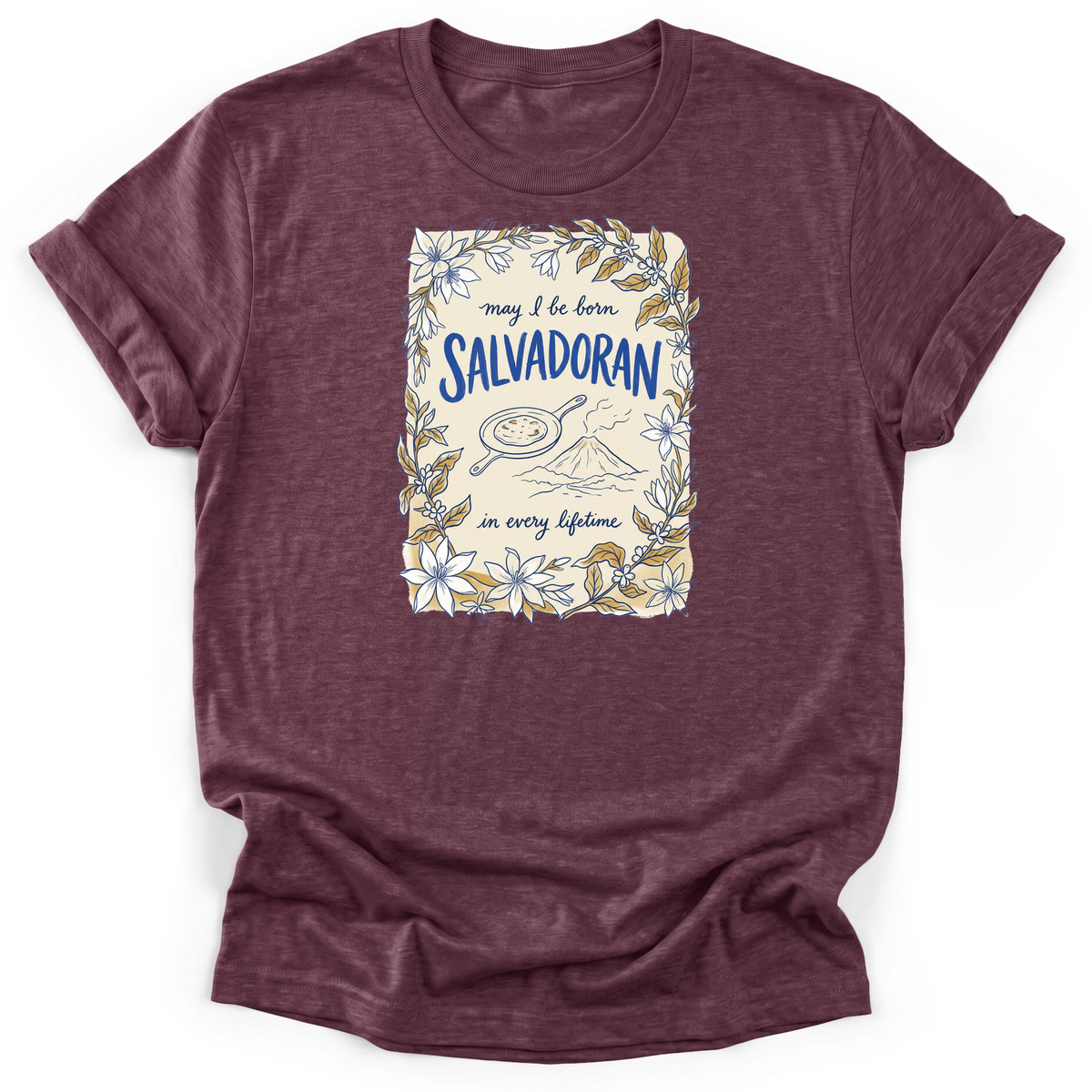 Cultura Estampada — Heather Maroon