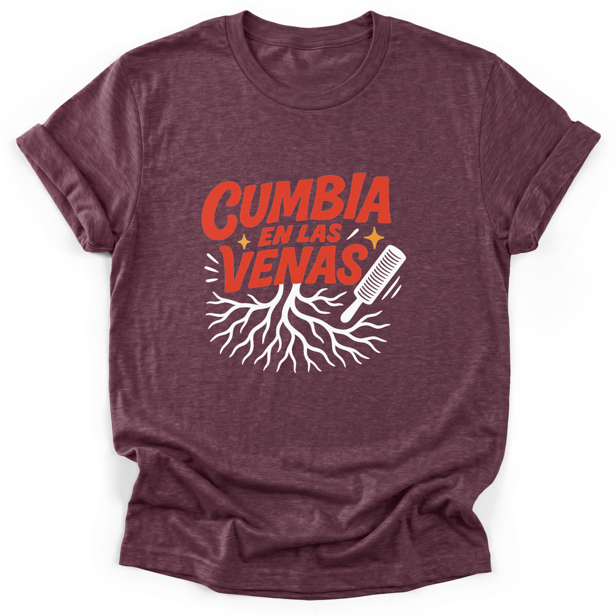 Cultura Estampada — Heather Maroon