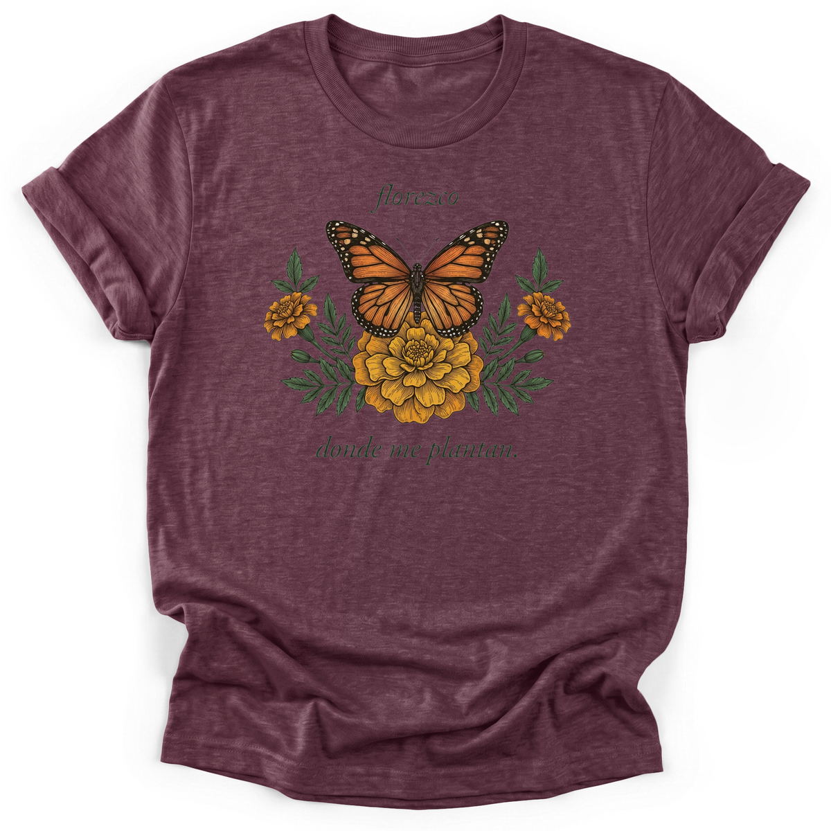 Cultura Estampada — Heather Maroon