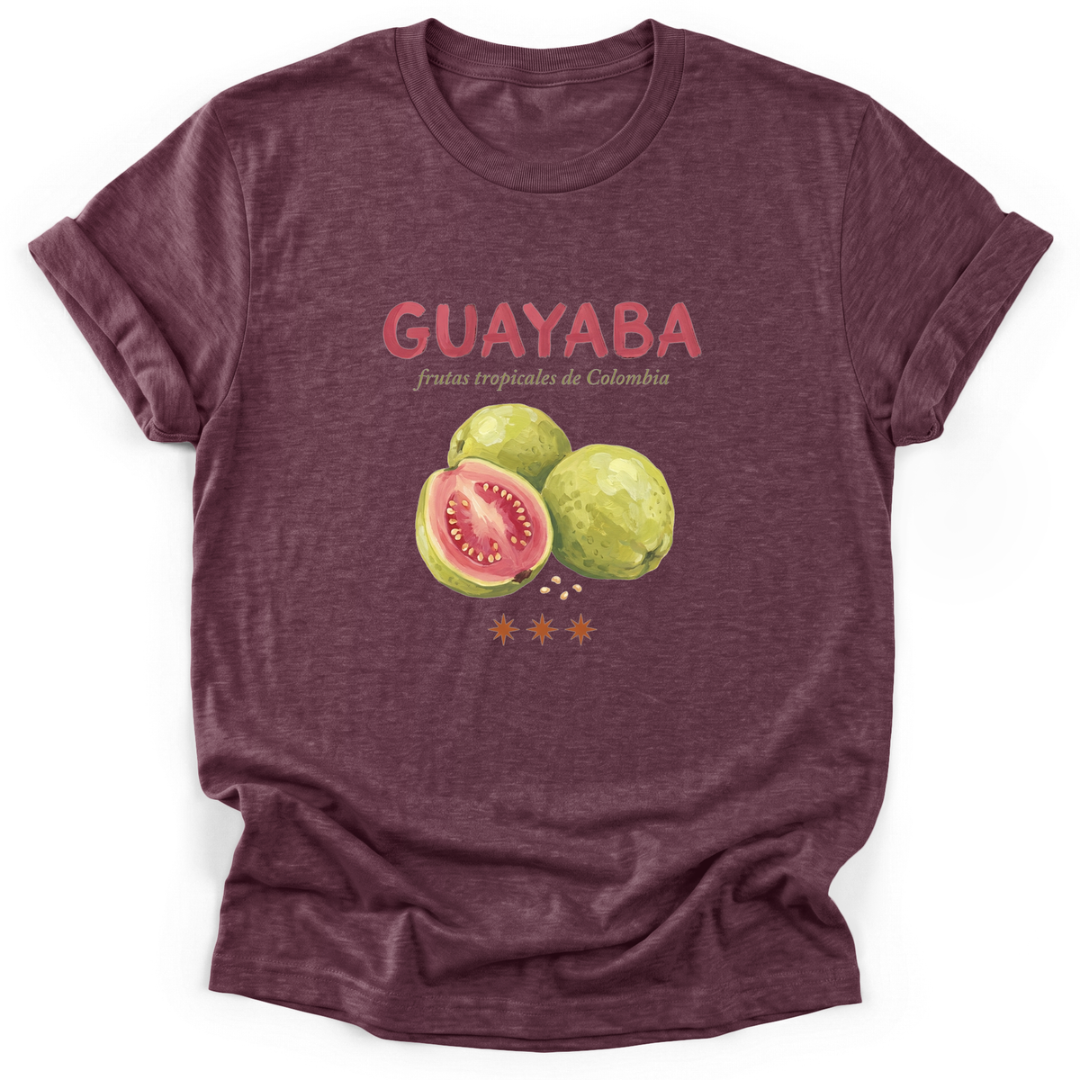 Cultura Estampada — Heather Maroon