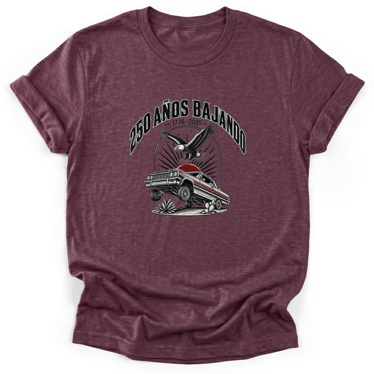 Cultura Estampada — Heather Maroon