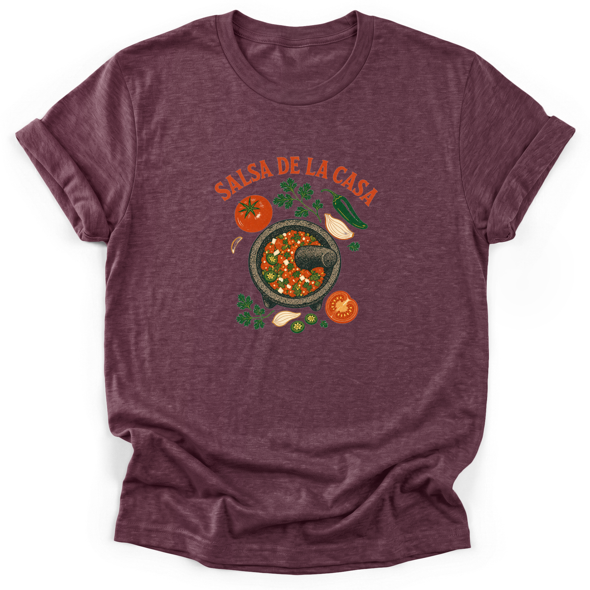 Cultura Estampada — Heather Maroon