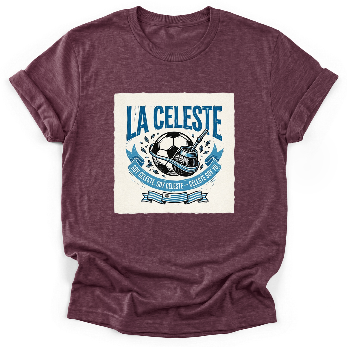 Cultura Estampada — Heather Maroon