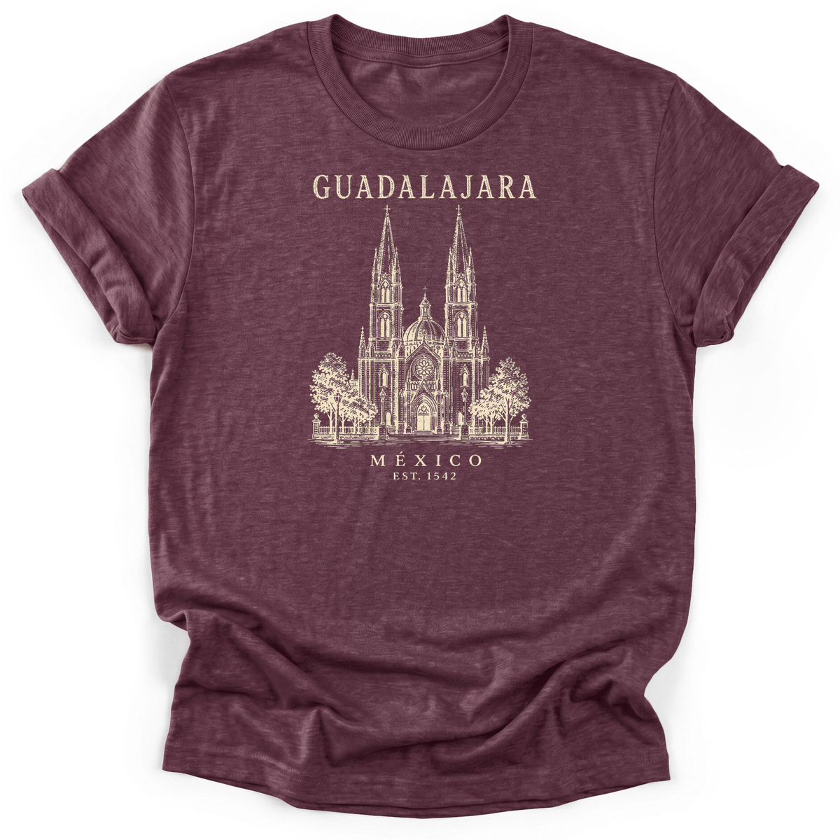 Cultura Estampada — Heather Maroon