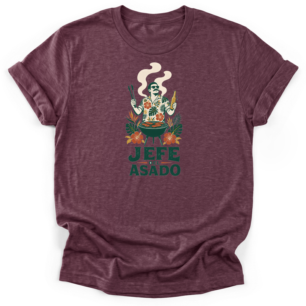 Cultura Estampada — Heather Maroon