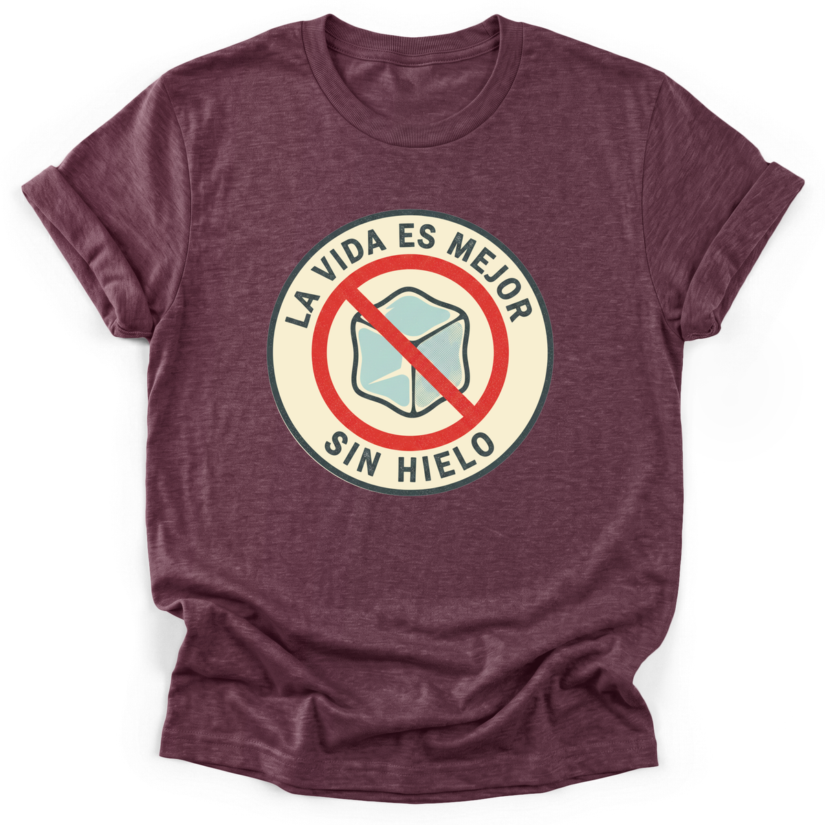 Cultura Estampada — Heather Maroon