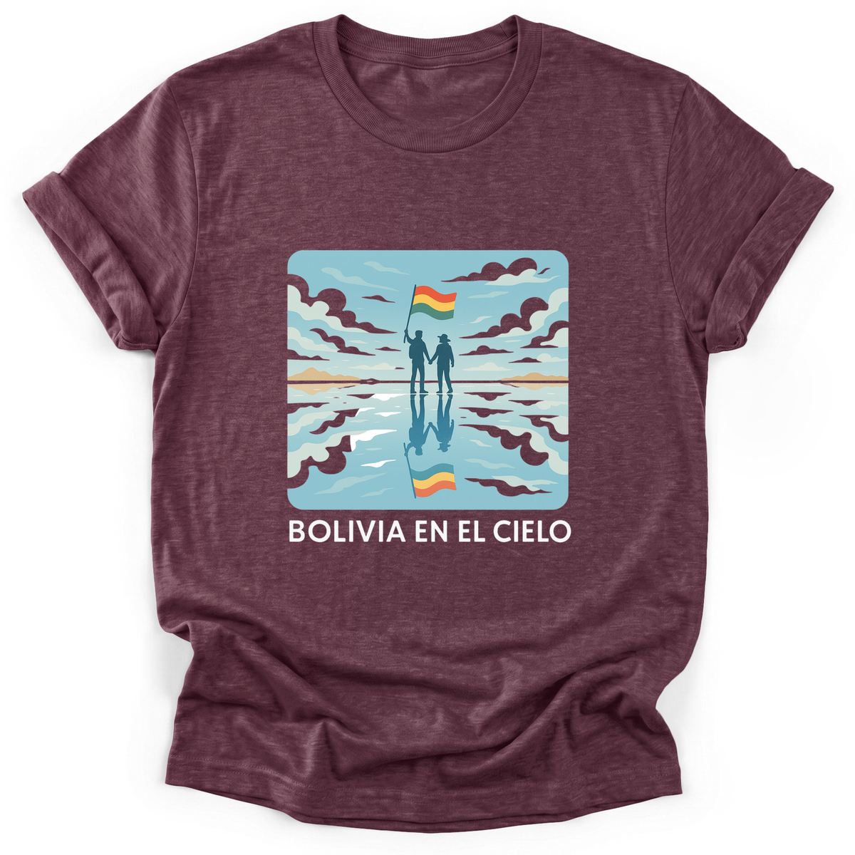 Cultura Estampada — Heather Maroon