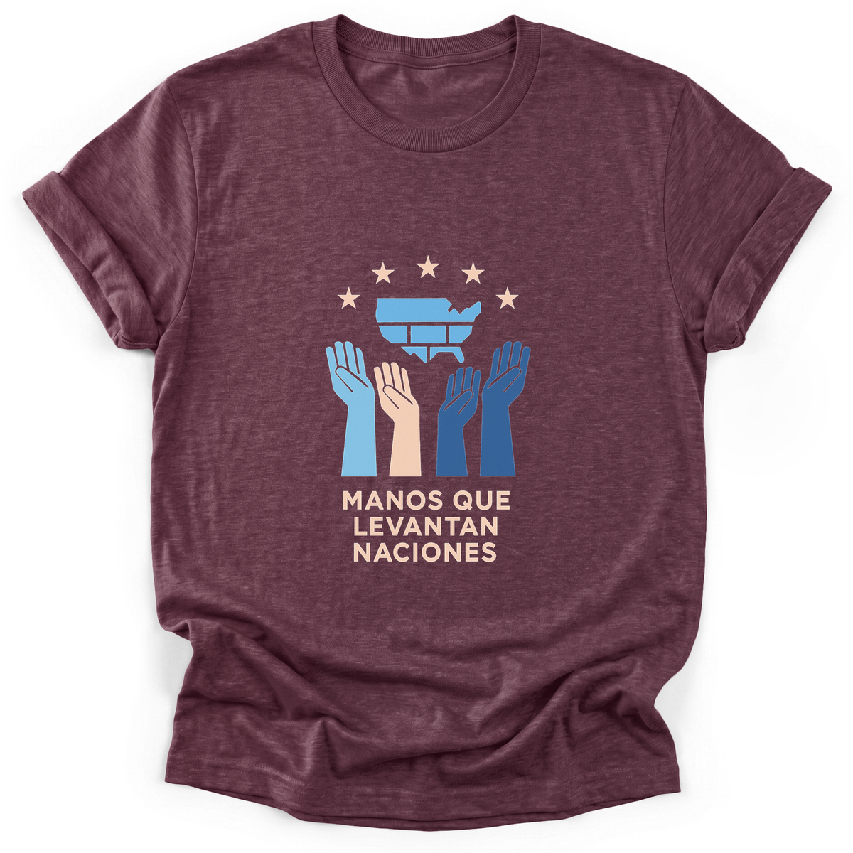 Cultura Estampada — Heather Maroon