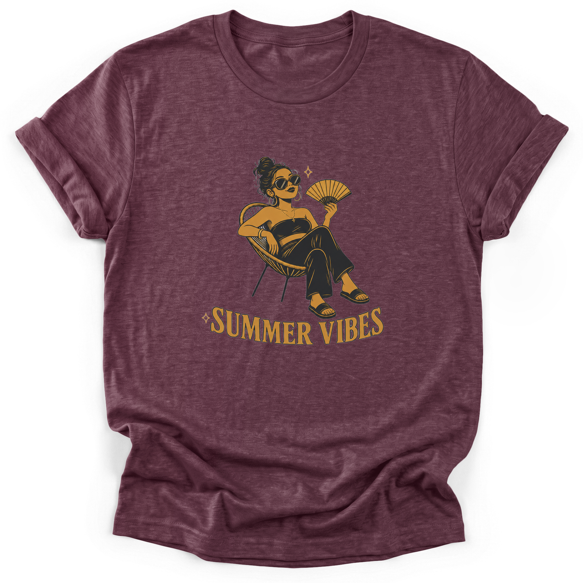 Cultura Estampada — Heather Maroon