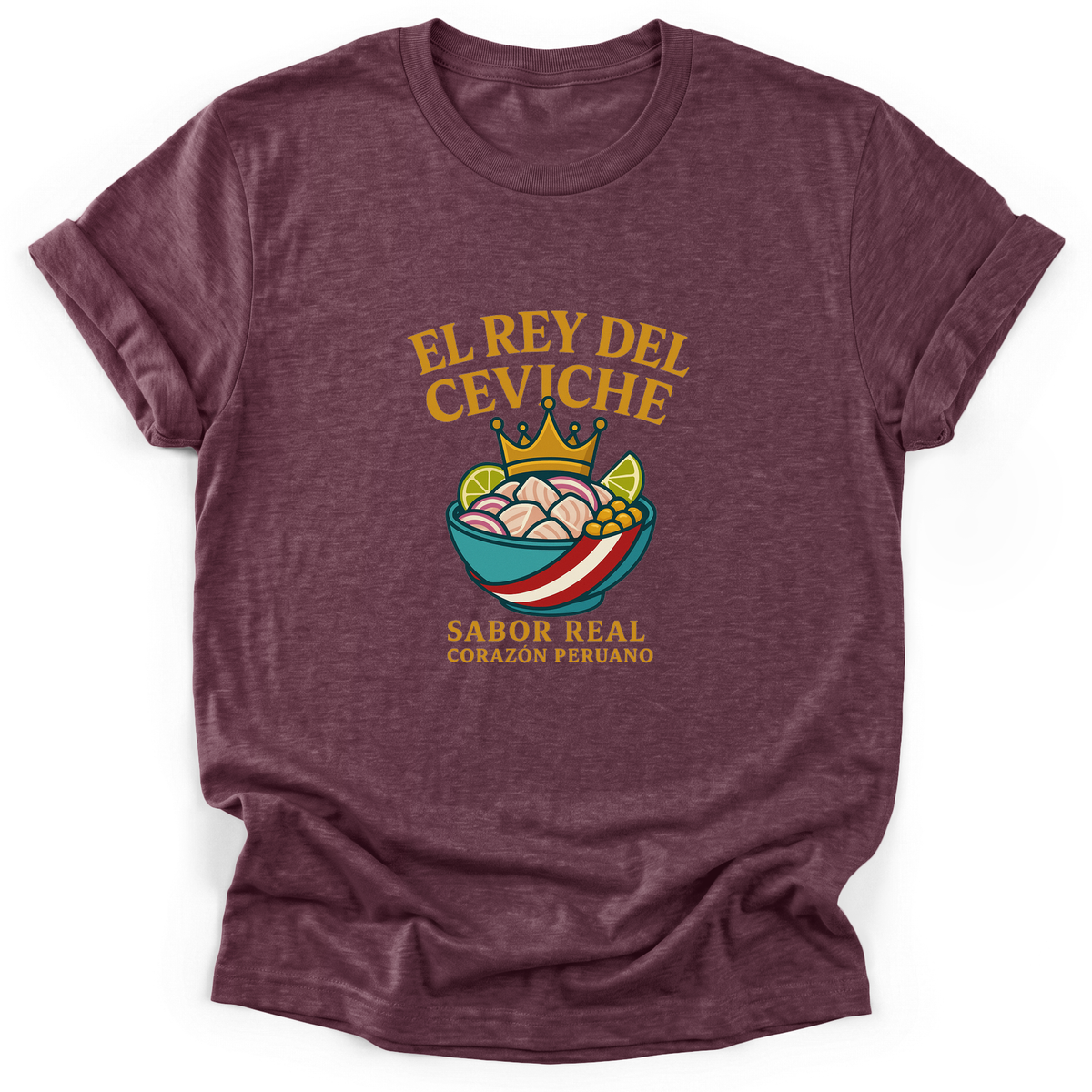 Cultura Estampada — Heather Maroon