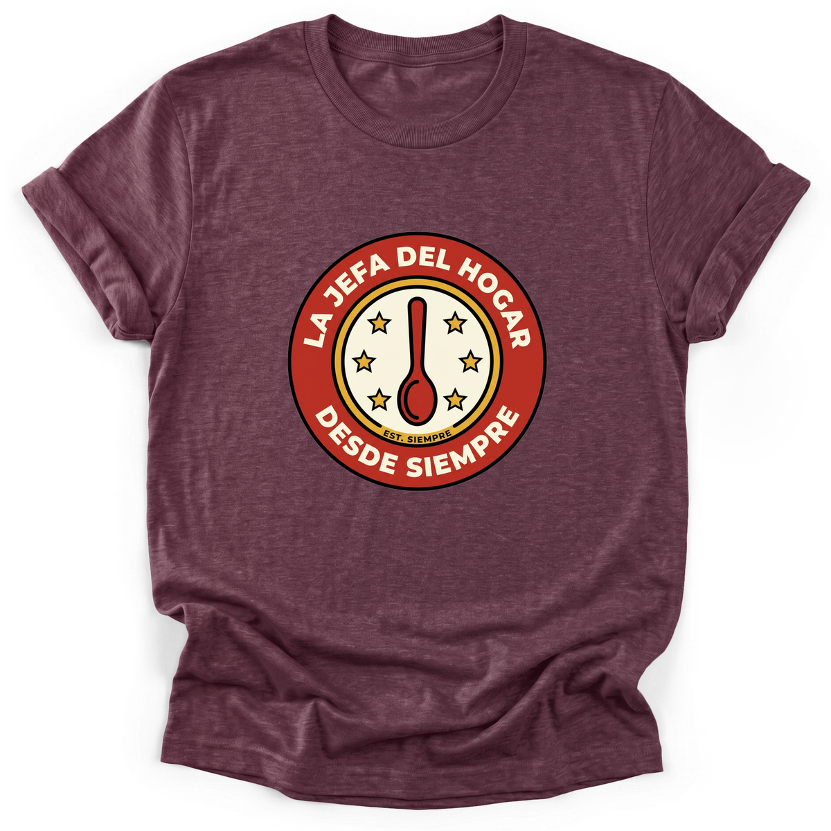 Cultura Estampada — Heather Maroon