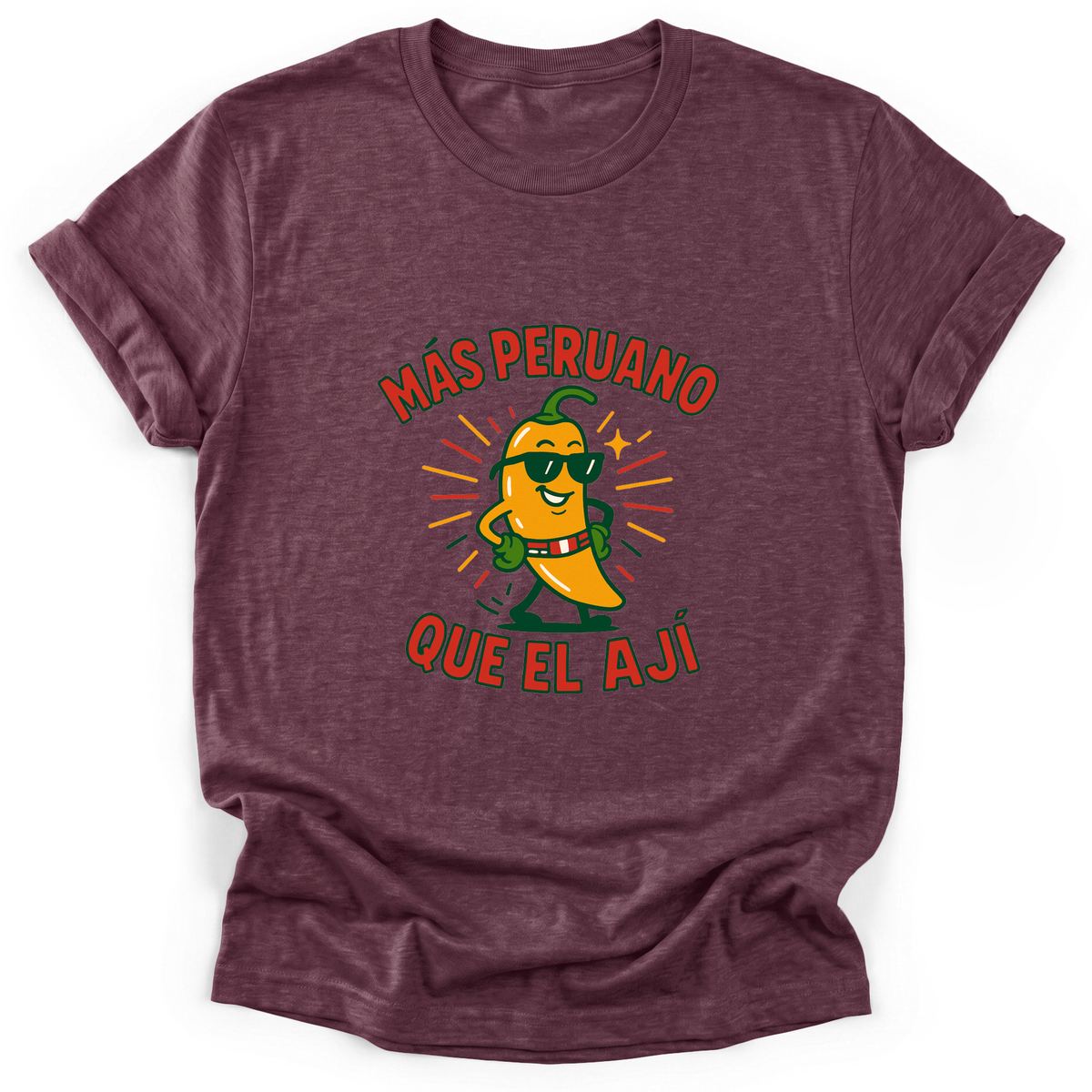 Cultura Estampada — Heather Maroon