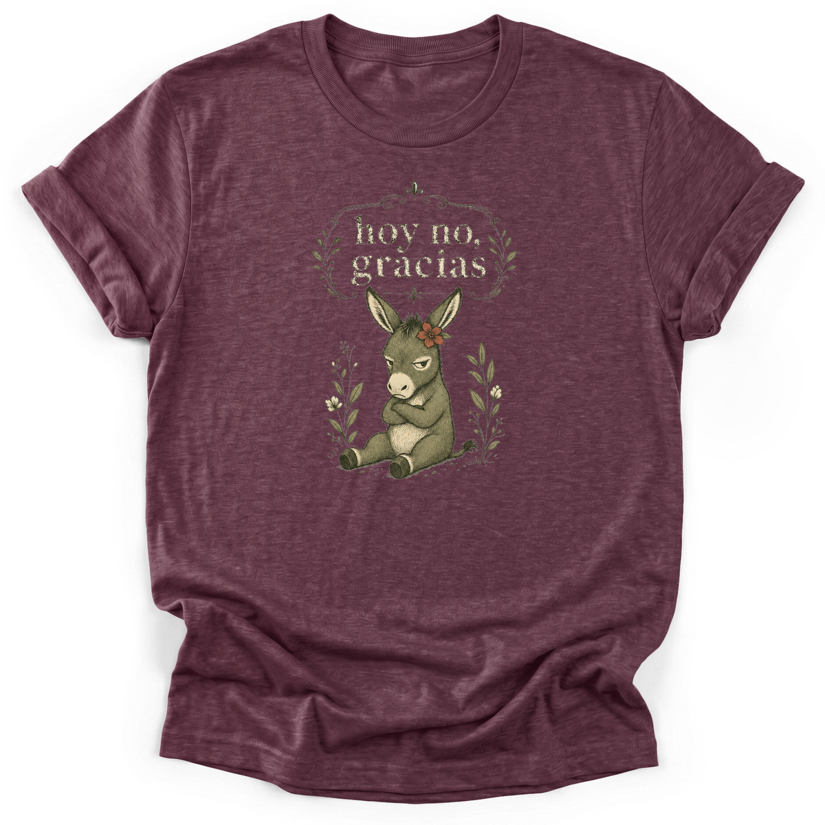 Cultura Estampada — Heather Maroon