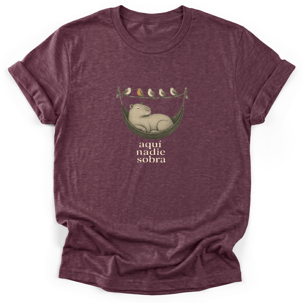 Cultura Estampada — Heather Maroon
