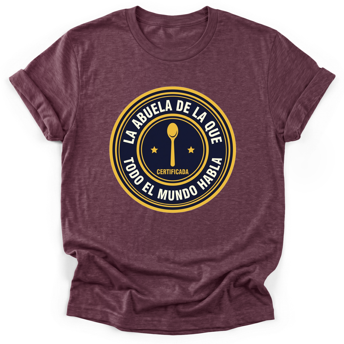 Cultura Estampada — Heather Maroon