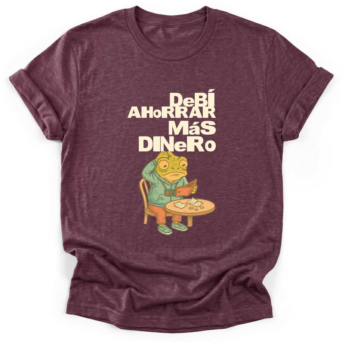 Cultura Estampada — Heather Maroon