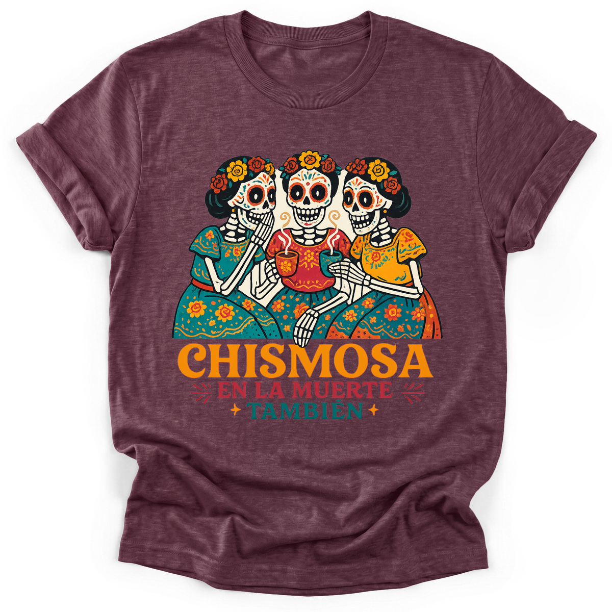 Cultura Estampada — Heather Maroon
