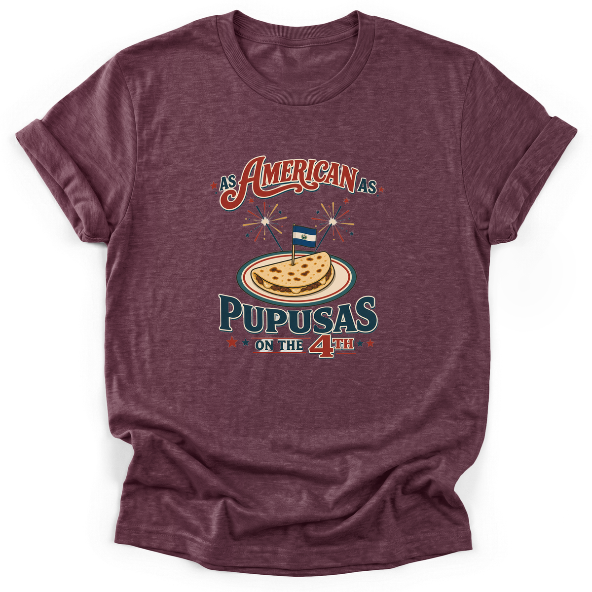 Cultura Estampada — Heather Maroon