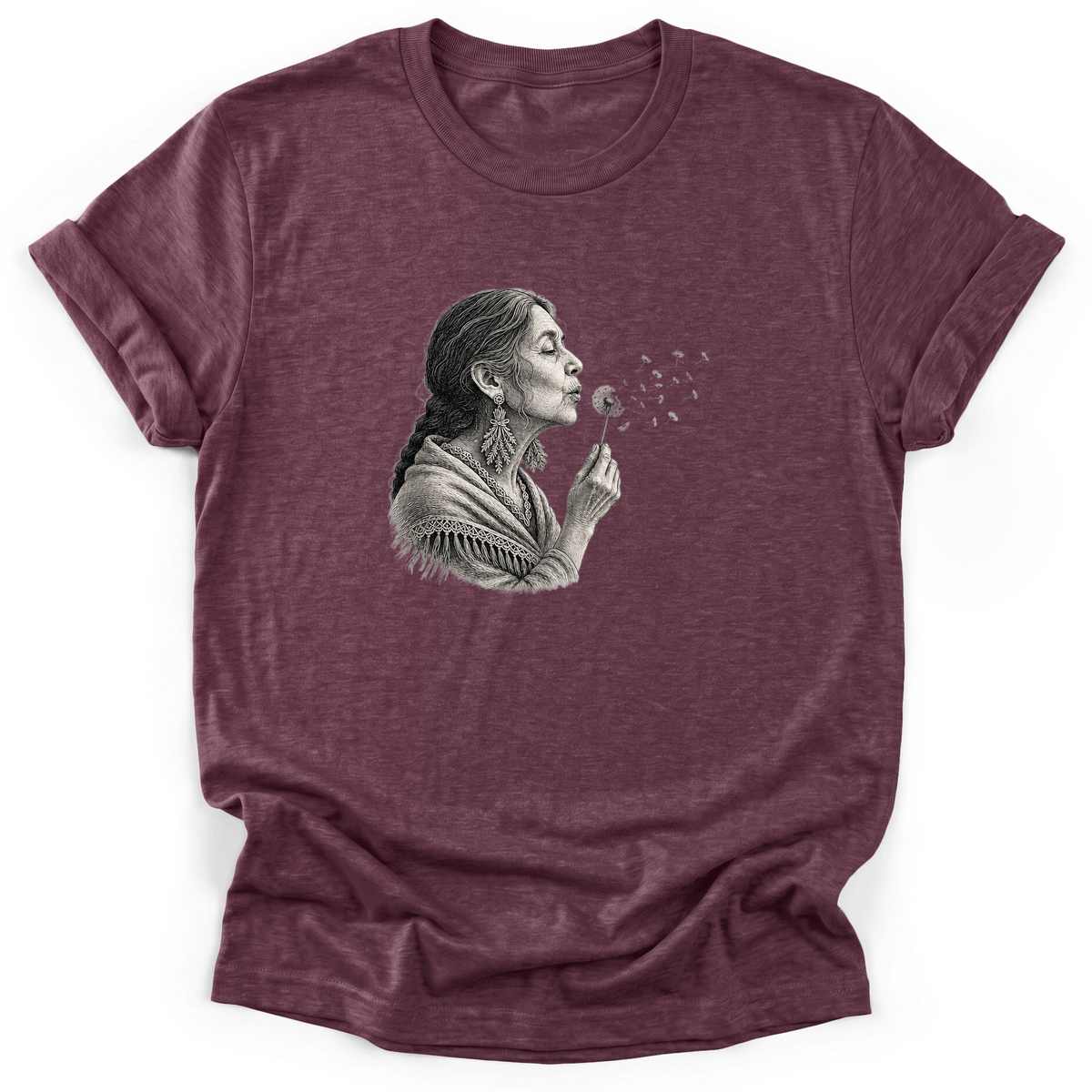 Cultura Estampada — Heather Maroon