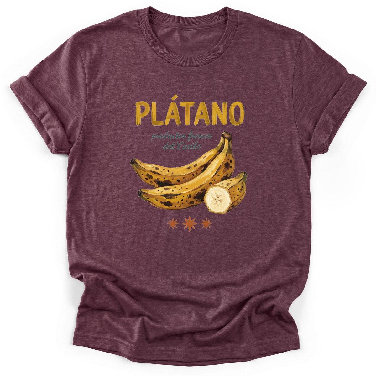 Cultura Estampada — Heather Maroon