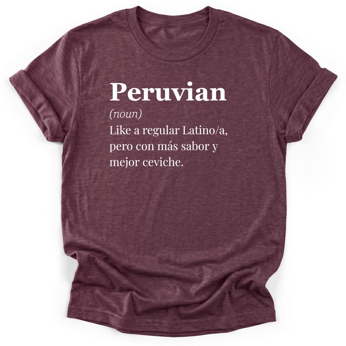 Cultura Estampada — Heather Maroon