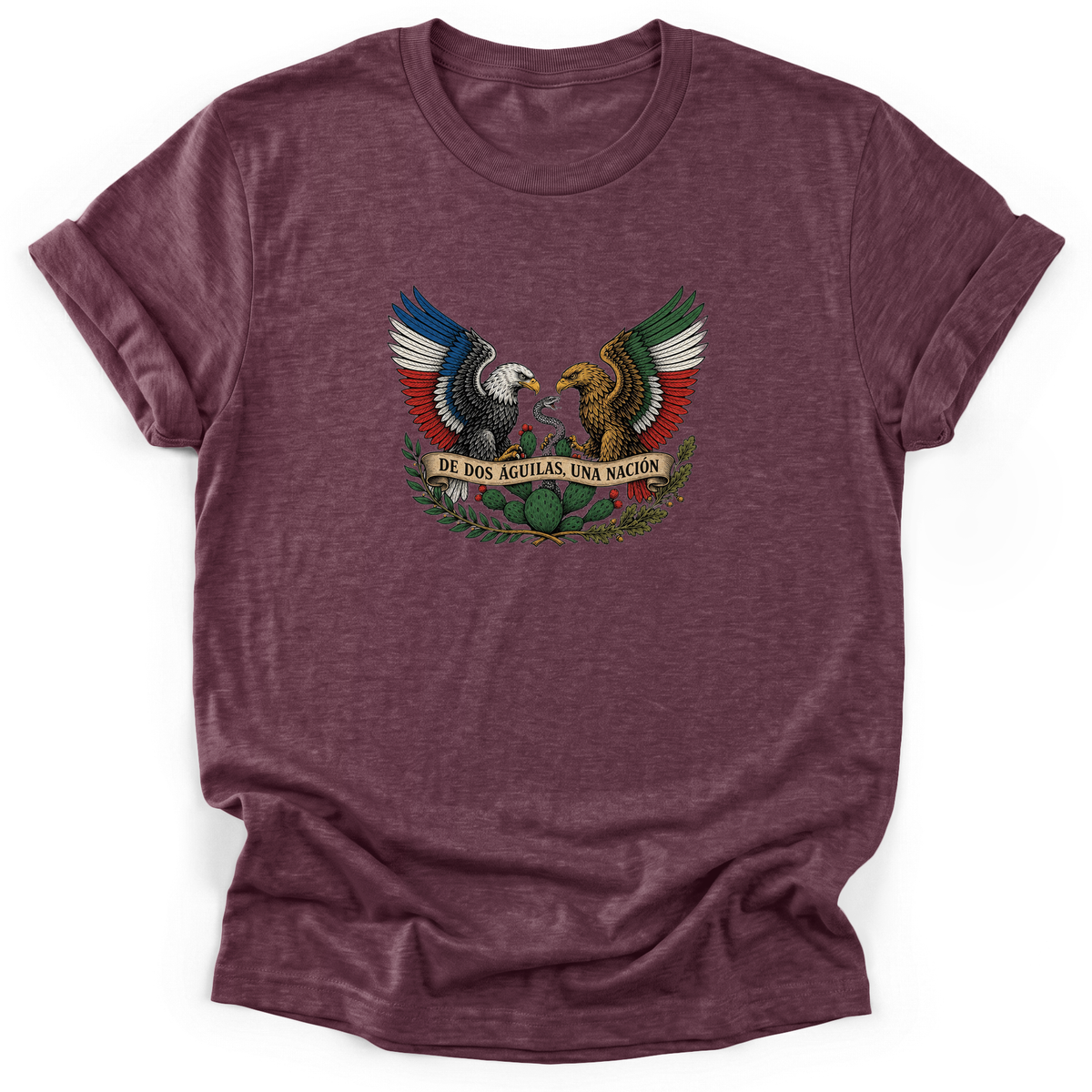 Cultura Estampada — Heather Maroon