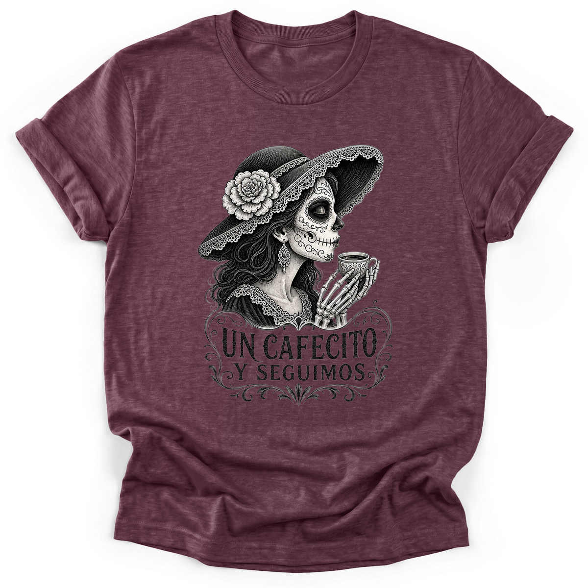 Cultura Estampada — Heather Maroon