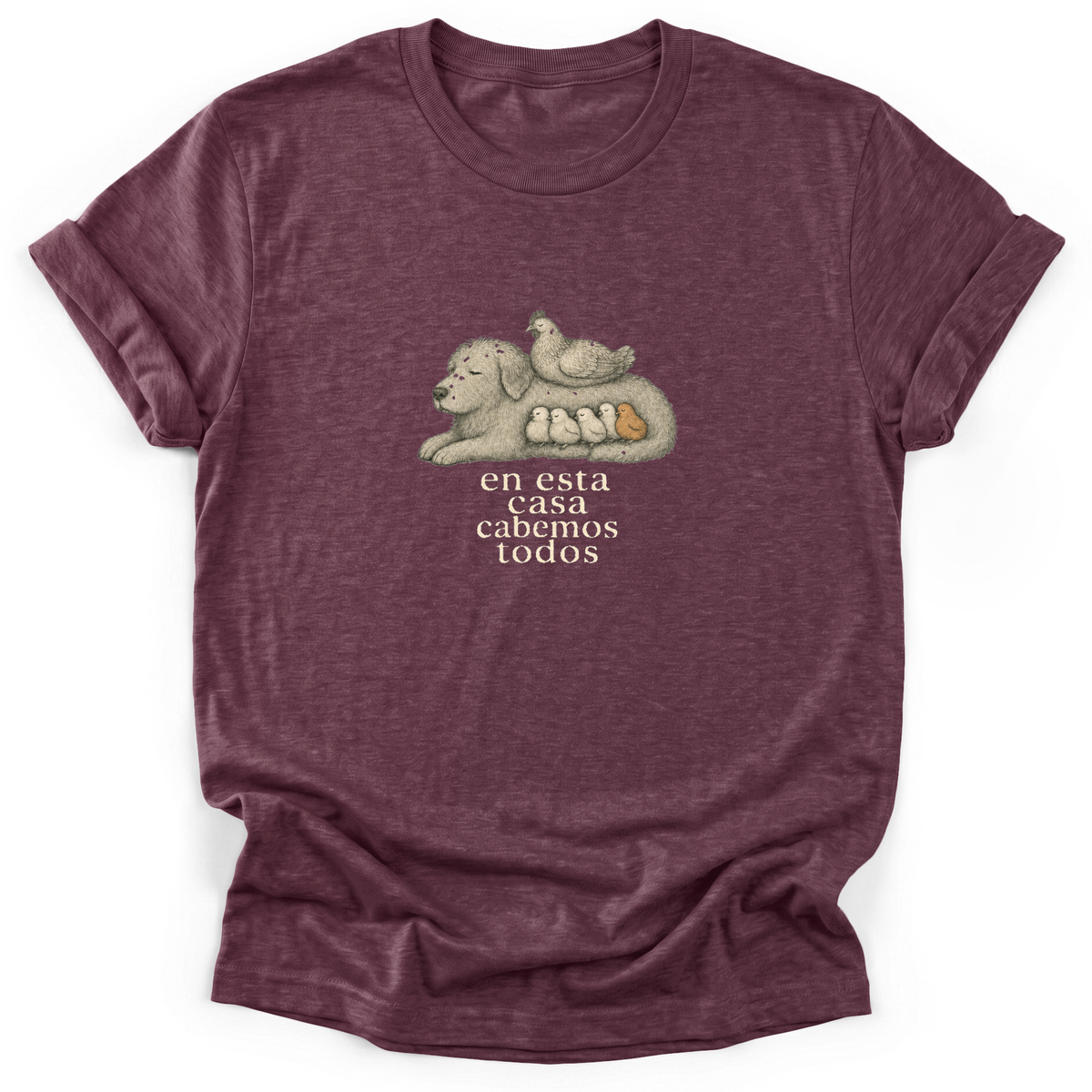 Cultura Estampada — Heather Maroon