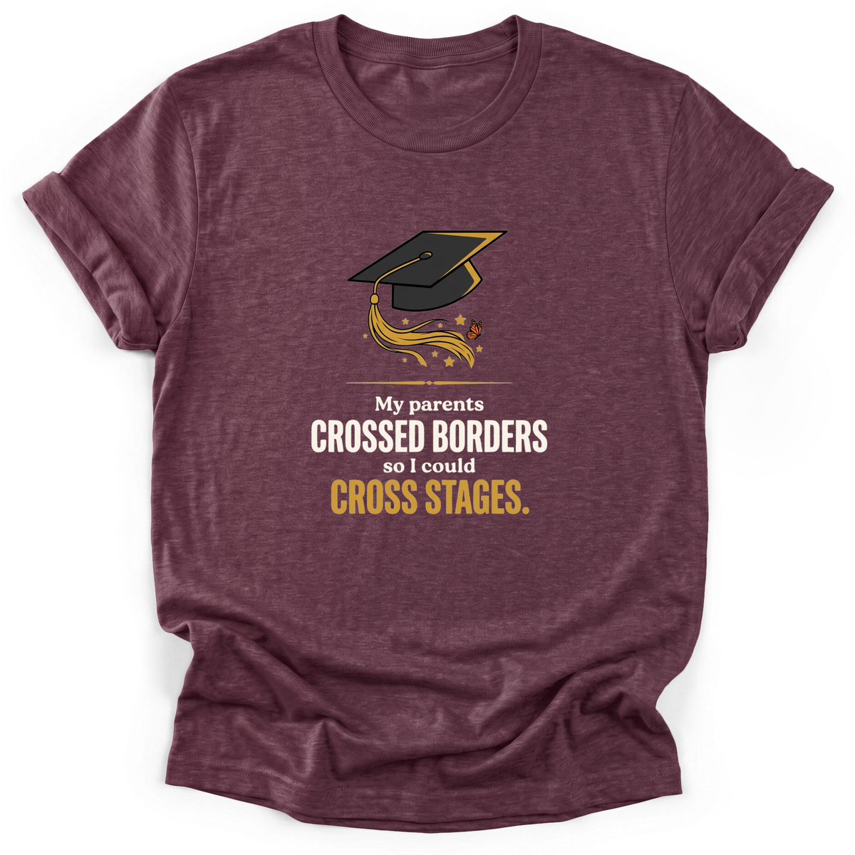Cultura Estampada — Heather Maroon