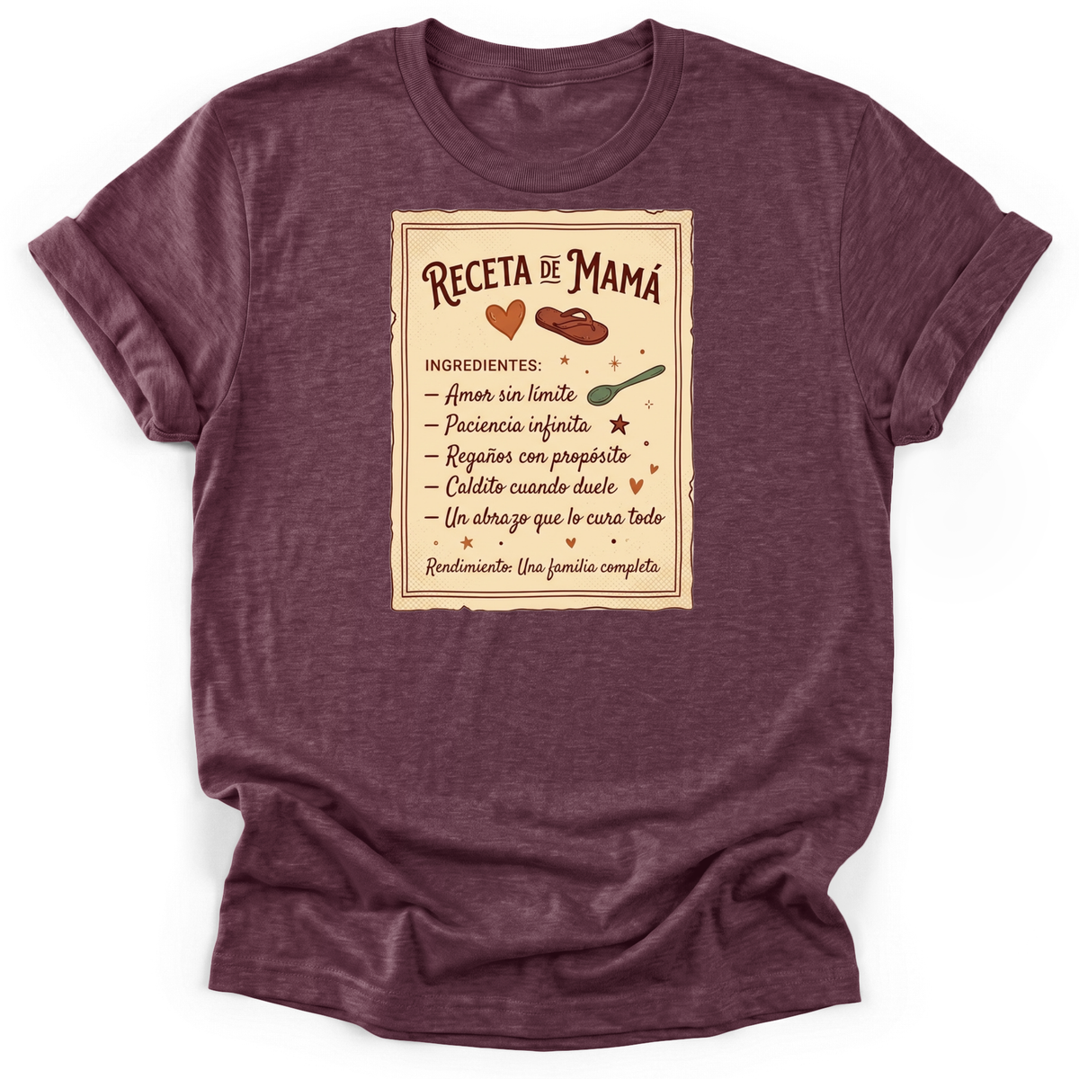 Cultura Estampada — Heather Maroon