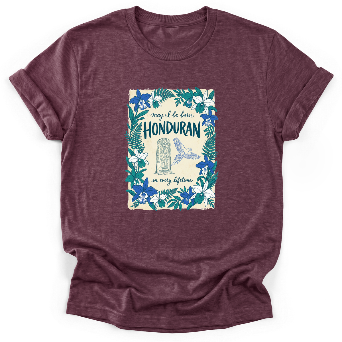 Cultura Estampada — Heather Maroon