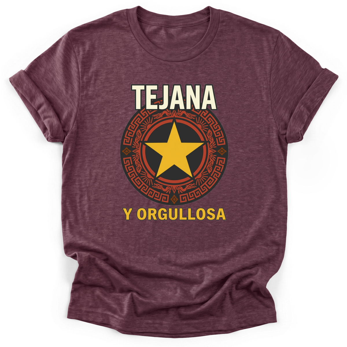 Cultura Estampada — Heather Maroon