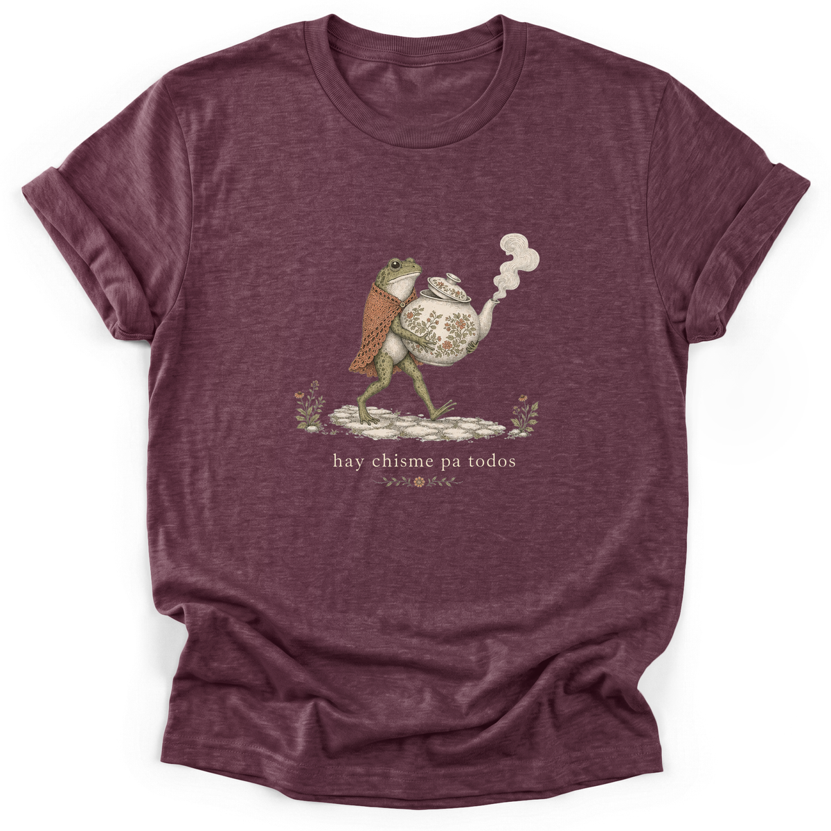 Cultura Estampada — Heather Maroon