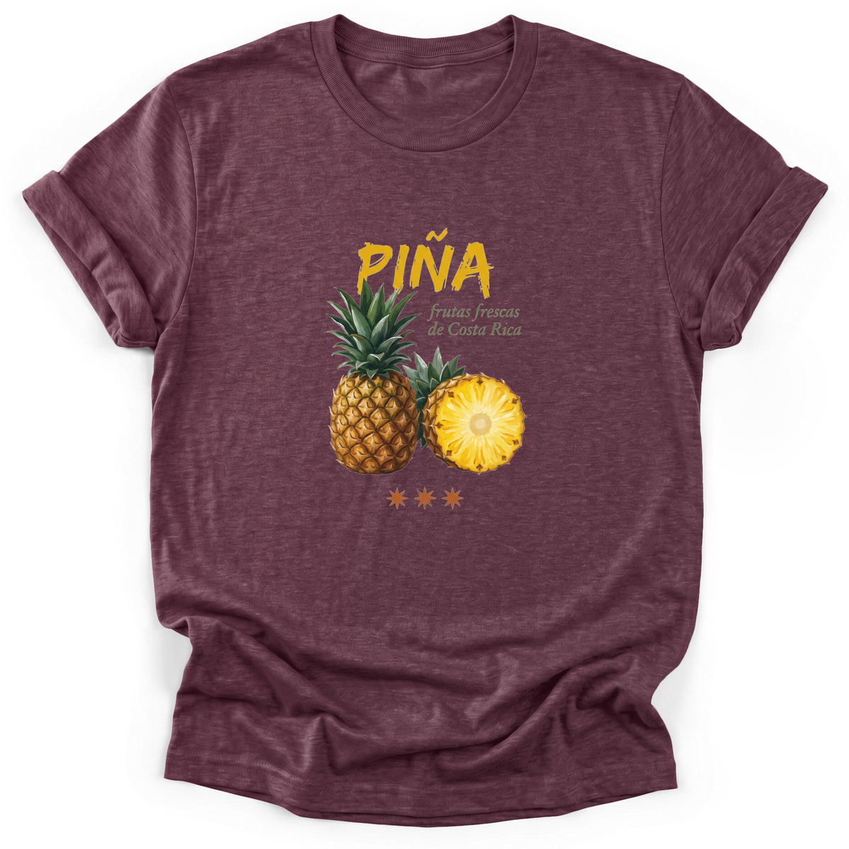 Cultura Estampada — Heather Maroon