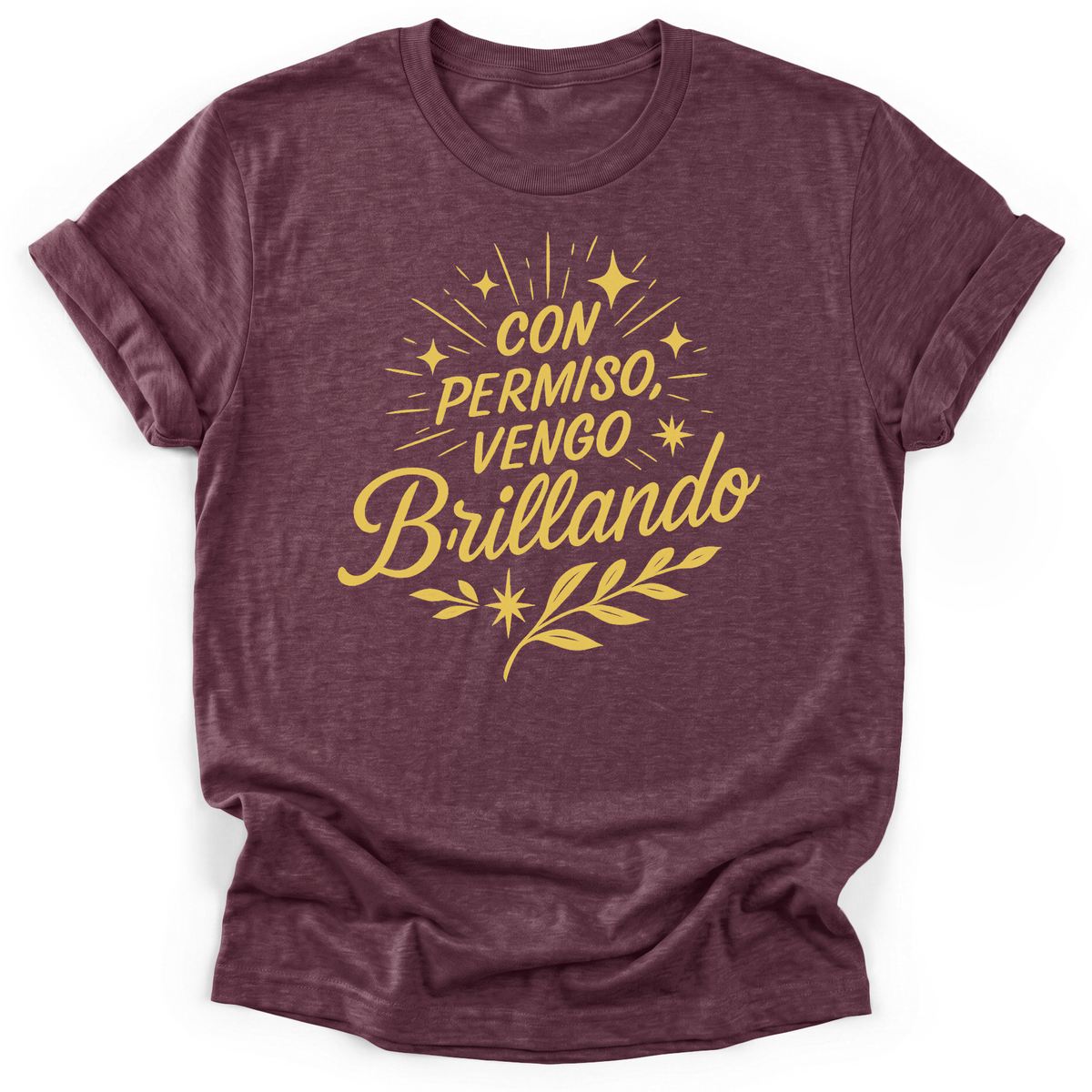 Cultura Estampada — Heather Maroon