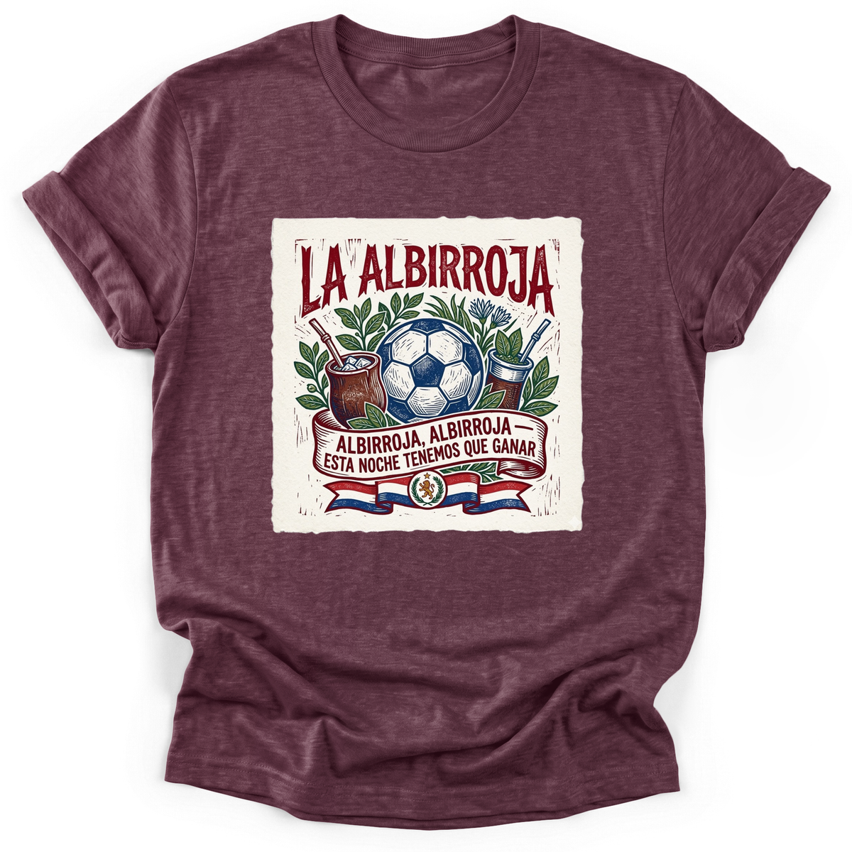 Cultura Estampada — Heather Maroon