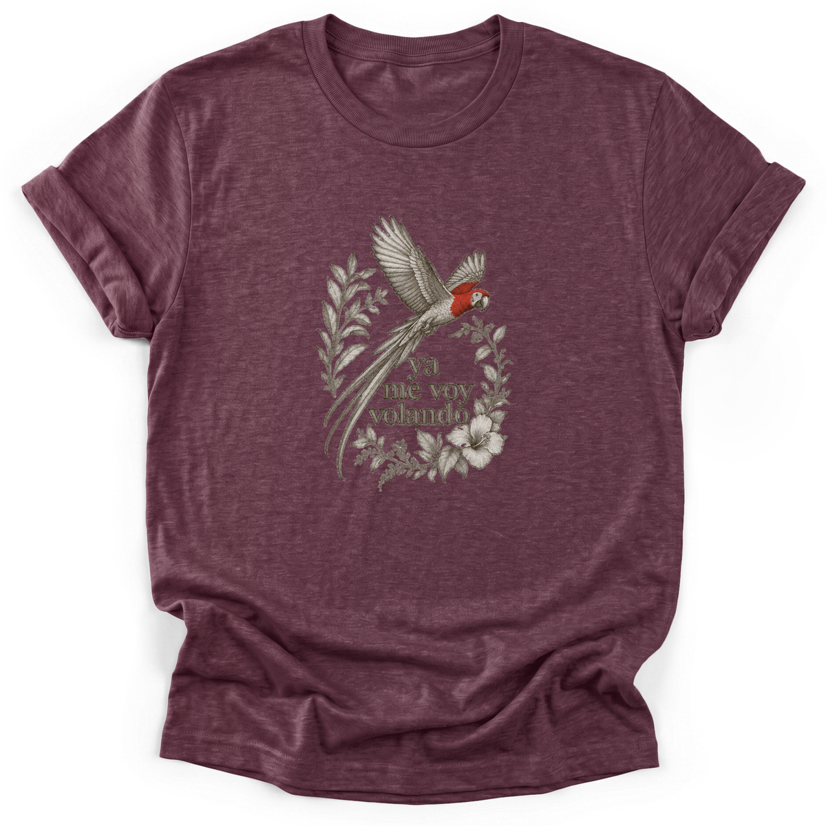 Cultura Estampada — Heather Maroon