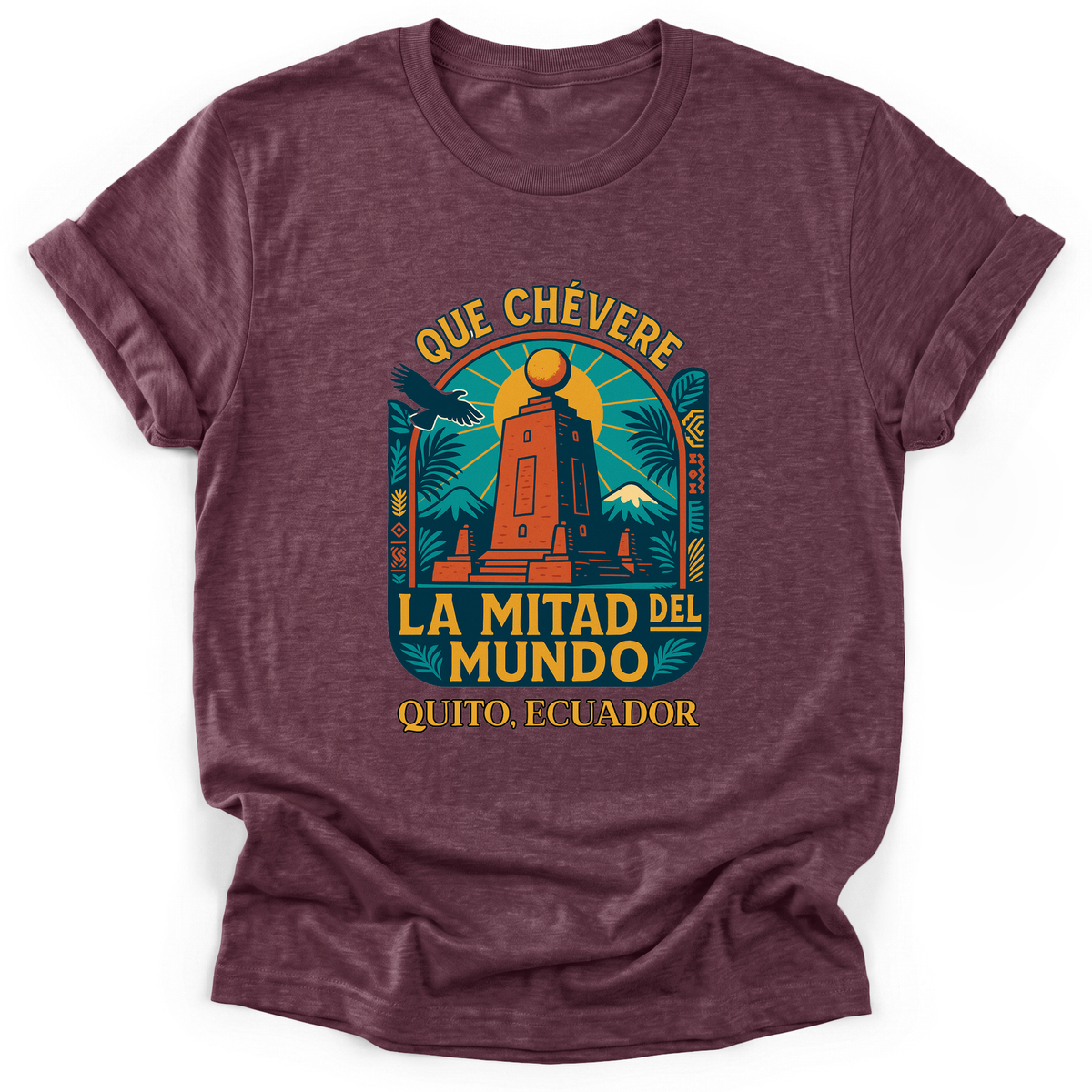 Cultura Estampada — Heather Maroon