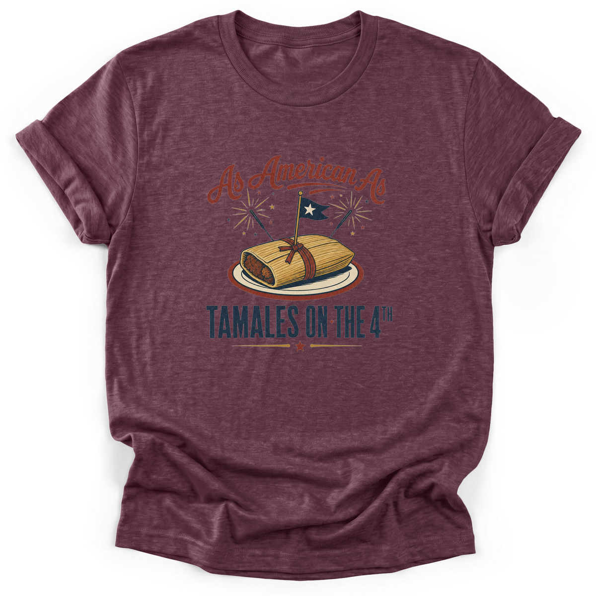 Cultura Estampada — Heather Maroon