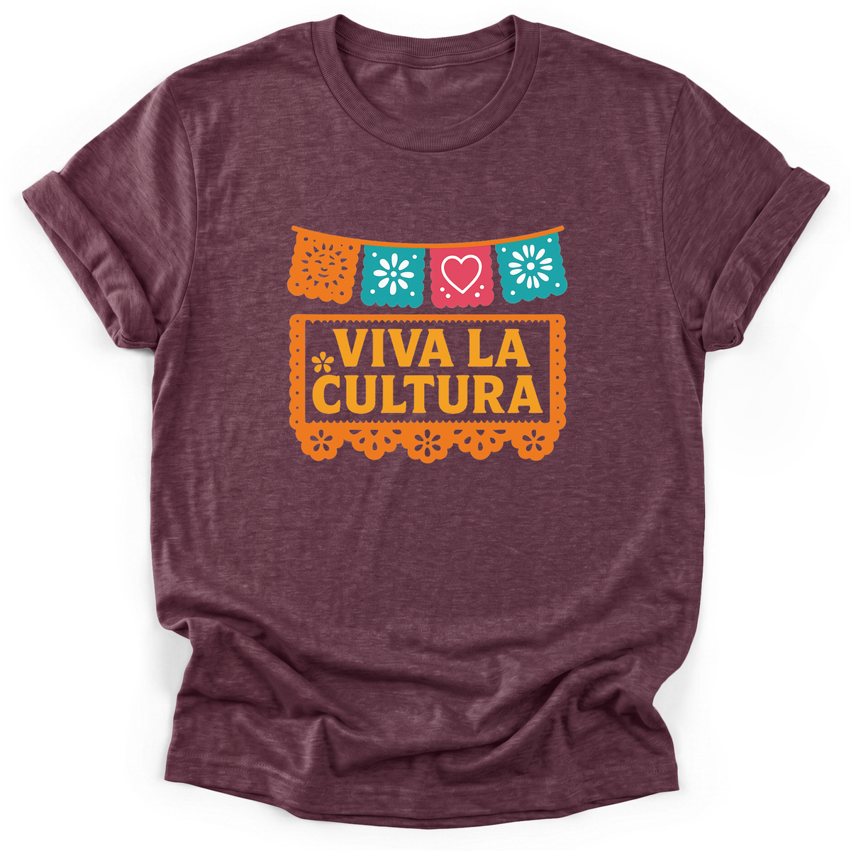 Cultura Estampada — Heather Maroon