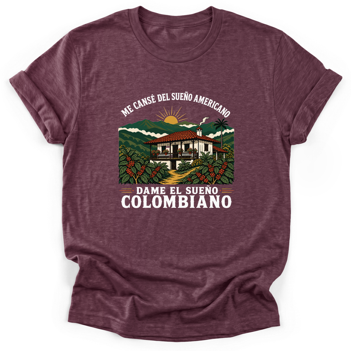 Cultura Estampada — Heather Maroon
